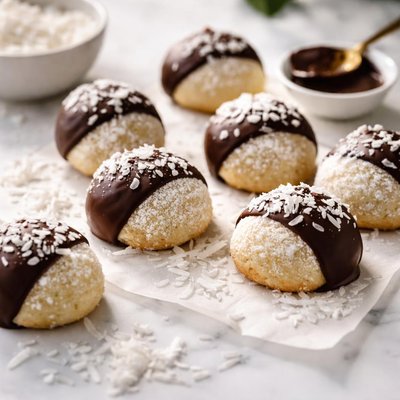 Image of Chocolate Dipped Snowballs
