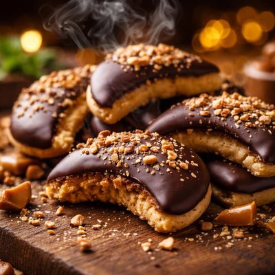 Image of Chocolate Dipped Toffee Moons