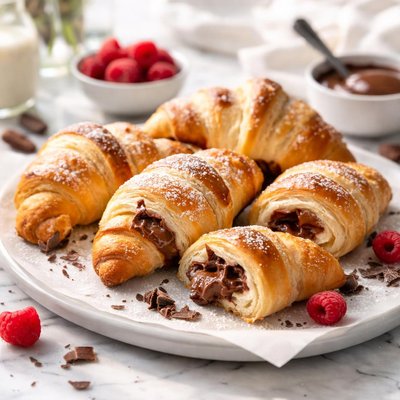Image of Chocolate Filled Breakfast Crescents