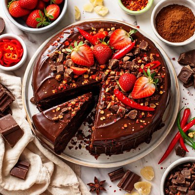 Image of Chocolate Fire Cake