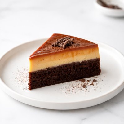Image of Chocolate Flan Cake