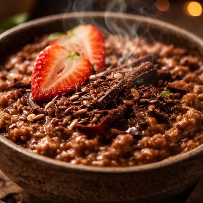 Image of Chocolate Flax Seed Porridge