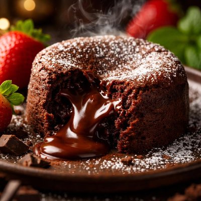 Image of Vegan Chocolate Fondant