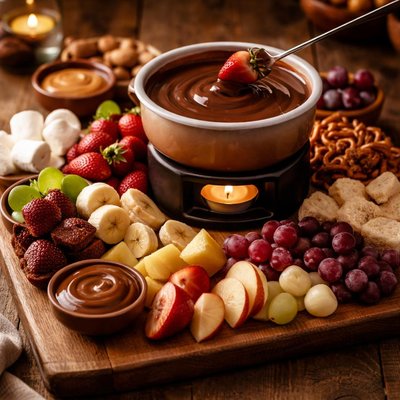 Image of Chocolate Fondue for Fruit or Whatever Lifts Your Skirt
