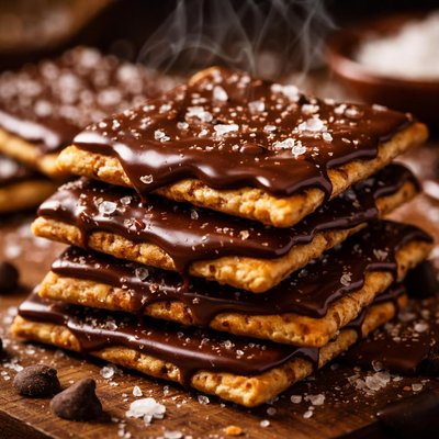 Image of Chocolate Frosted Saltines