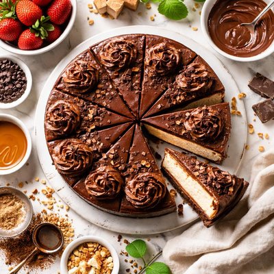 Image of Chocolate Fudge Cheesecake