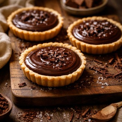 Image of Chocolate Ganache Tarts