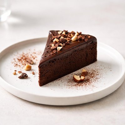 Image of Chocolate Garbanzo Bean Cake