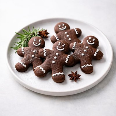 Image of Chocolate Gingerbread Men