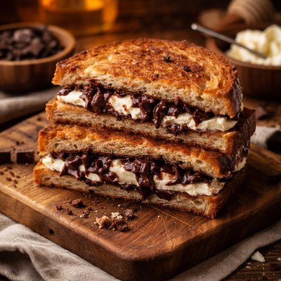 Image of Chocolate Goat Cheese Sandwich