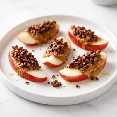Image of Chocolate Granola Apple Wedges