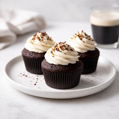Image of Chocolate Guinness Cupcakes