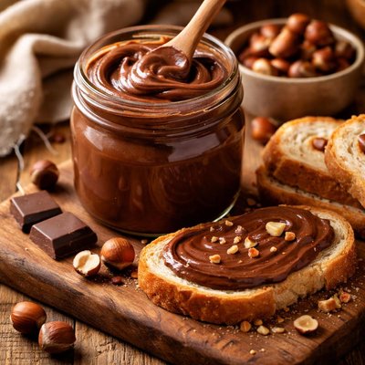 Image of Chocolate Hazelnut Spread Mock Nutella from Gale Gand