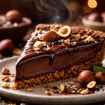 Image of Chocolate Hazelnut Tart the Best You Ever Had