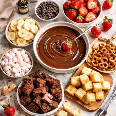 Image of Chocolate Irish Cream Fondue