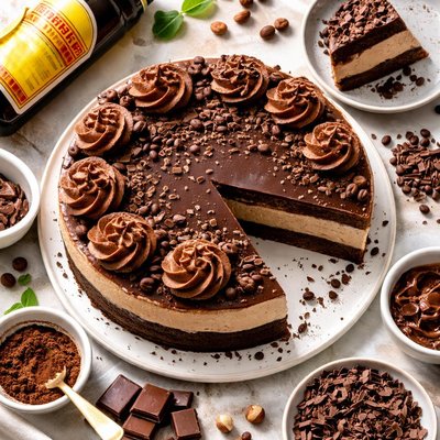 Image of Chocolate Kahlua Mousse Cake