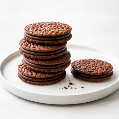 Image of Chocolate Lace Sandwich Cookies