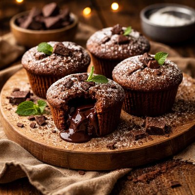 Image of Chocolate Lava Muffins