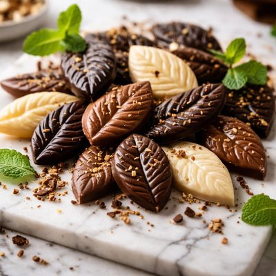 Image of Chocolate Leaves Leaves You Wanting for More