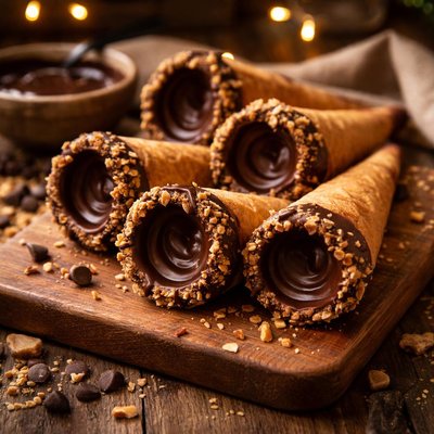 Image of Chocolate Lined Cones