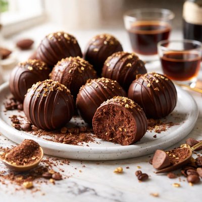 Image of Chocolate Liqueur Truffles