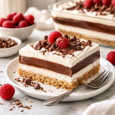 Image of Chocolate Lush Layered Dessert