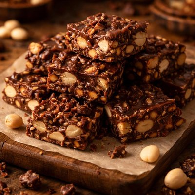 Image of Chocolate Macadamia Crunch Candy
