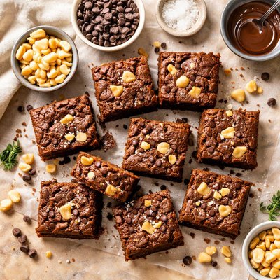Image of Chocolate Macadamia Nut Brownies