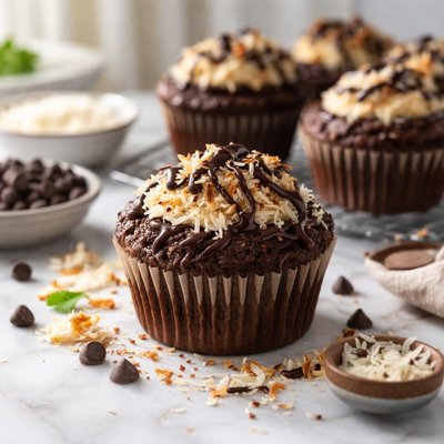 Image of Chocolate Macaroon Muffins