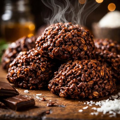 Image of Chocolate Macaroons No Bake