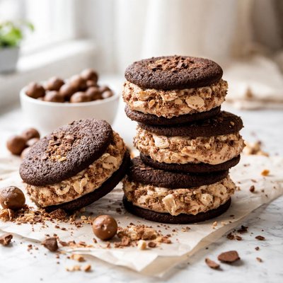 Image of Chocolate Malt Sandwiches