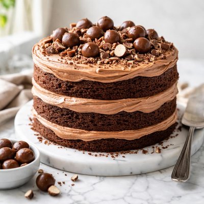 Image of Chocolate Malted Cake