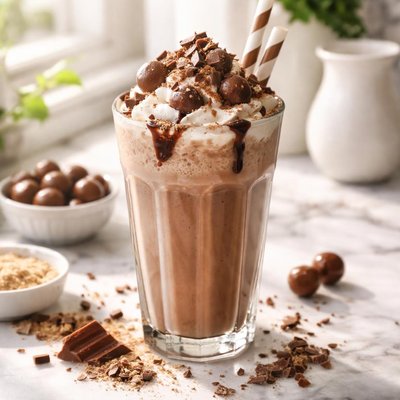 Image of Chocolate Malted Milk Shake