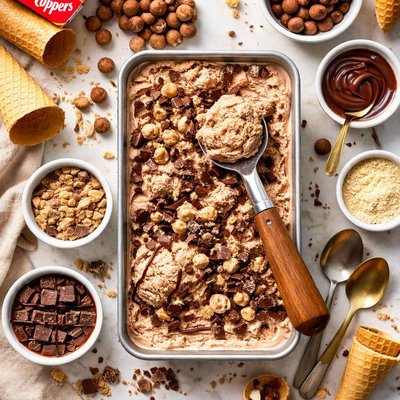 Image of Chocolate Malted Whoppers Ice Cream