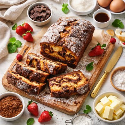 Image of Chocolate Marble Cake