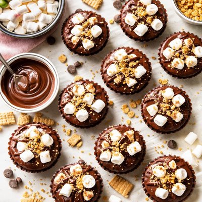 Image of Chocolate Marshmallow Cups