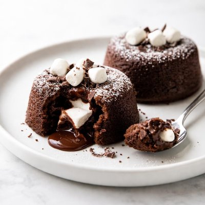 Image of Chocolate Marshmallow Molten Cakes