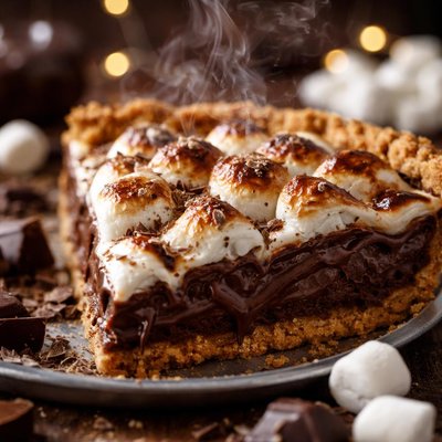 Image of Chocolate Marshmallow Pie