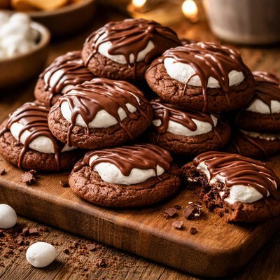 Image of Chocolate Marshmallow Pillows