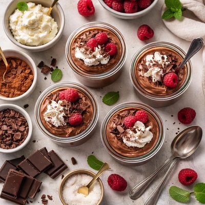 Image of Chocolate Mascarpone Pudding