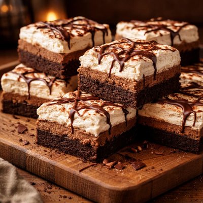 Image of Chocolate Meringue Bars