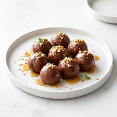 Image of Chocolate Milk and Honey Balls