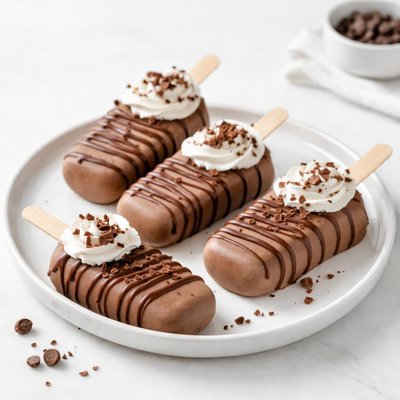 Image of Chocolate Milkshake Pops