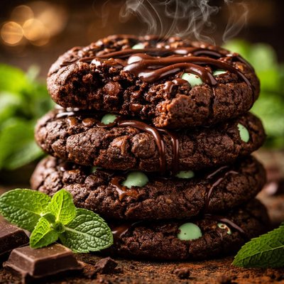 Image of Chocolate Mint Cookies