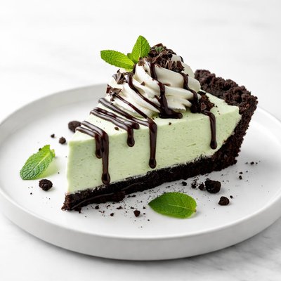 Image of Chocolate Mint Grasshopper Pie