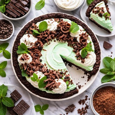 Image of Chocolate Mint Pie