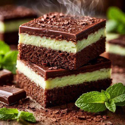 Image of Chocolate Mint Squares