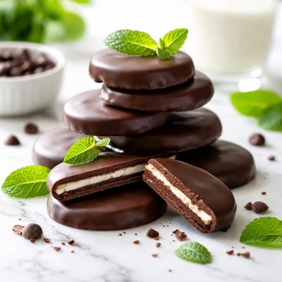 Image of Chocolate Mint Wafers