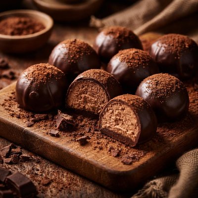 Image of Chocolate Mousse Balls