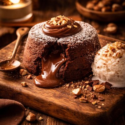Image of Chocolate Nutella Lava Cake